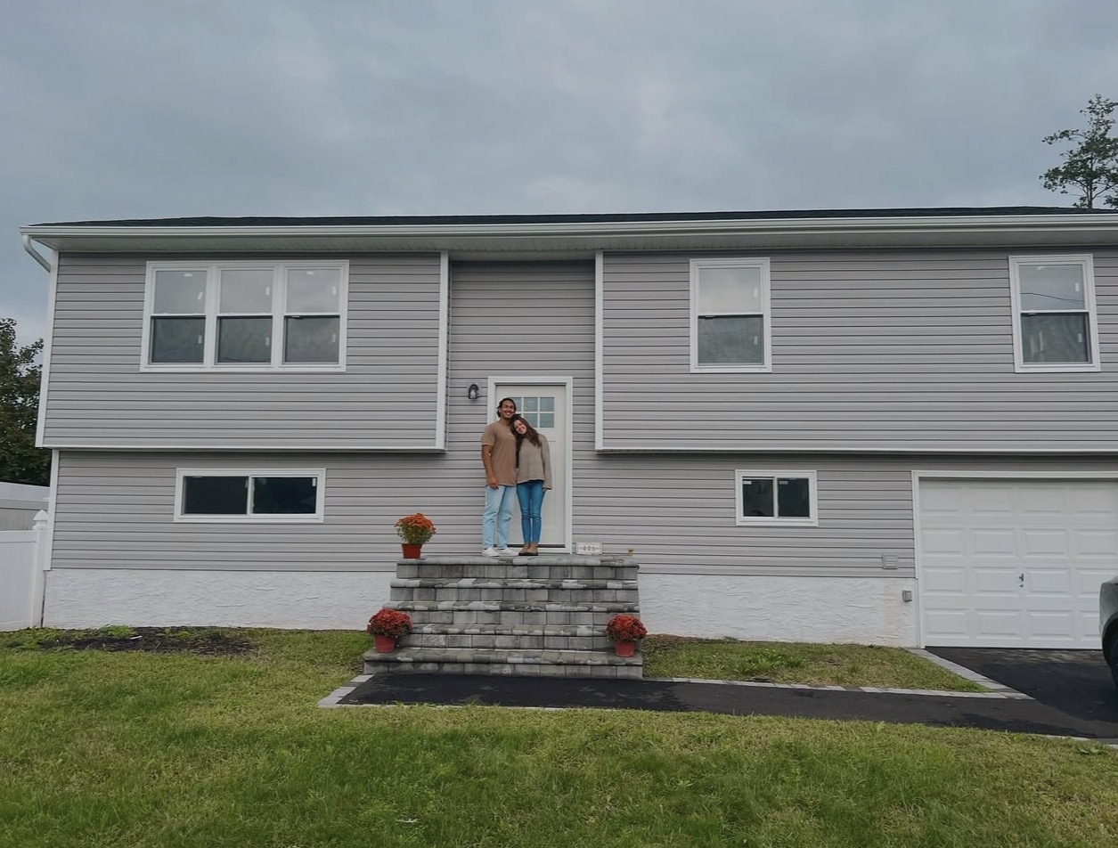 Our first home in Lindenhurst