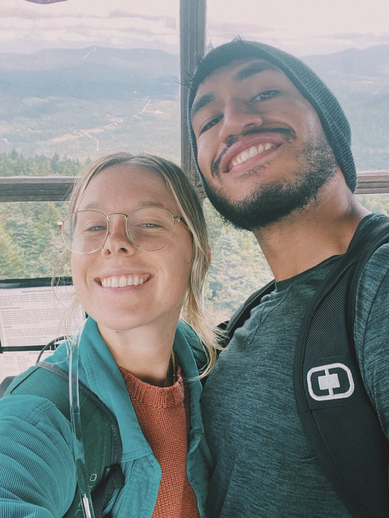 Our first hike at Overlook Mountain