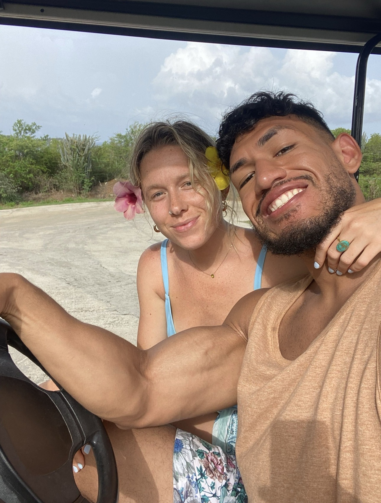 Golf cart adventures in Culebra